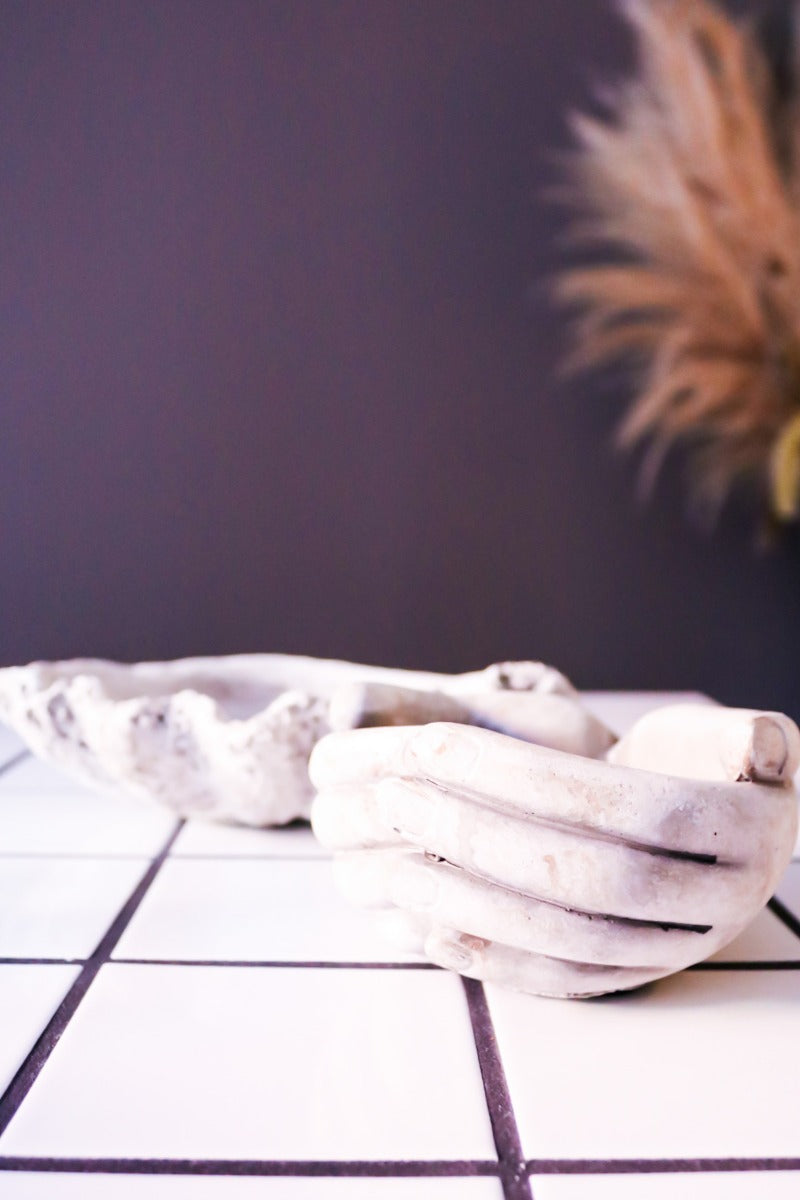 Bahne Interior Hand skål, beton - Ø: 14 cm. - Bahne